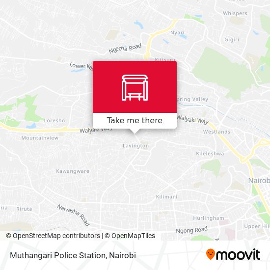 Muthangari Police Station map