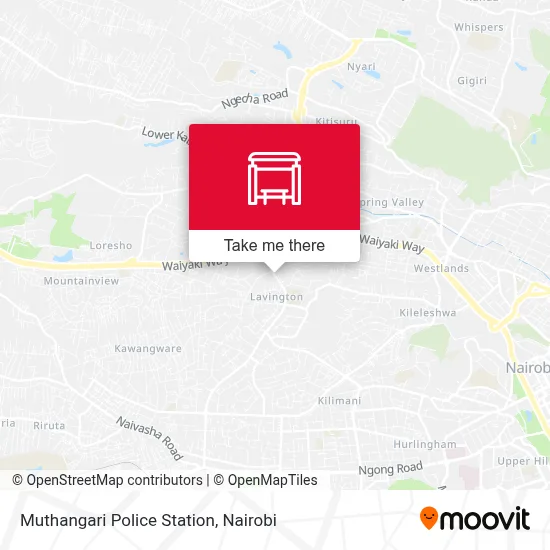 Muthangari Police Station map