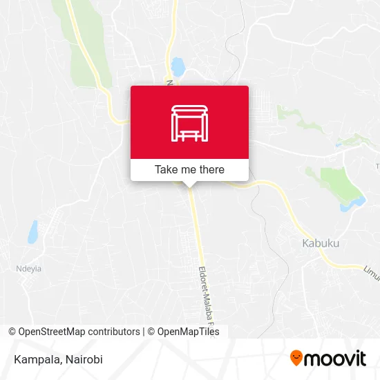 Kampala map