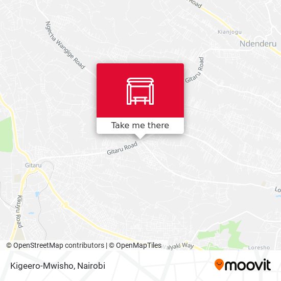 Kigeero-Mwisho map