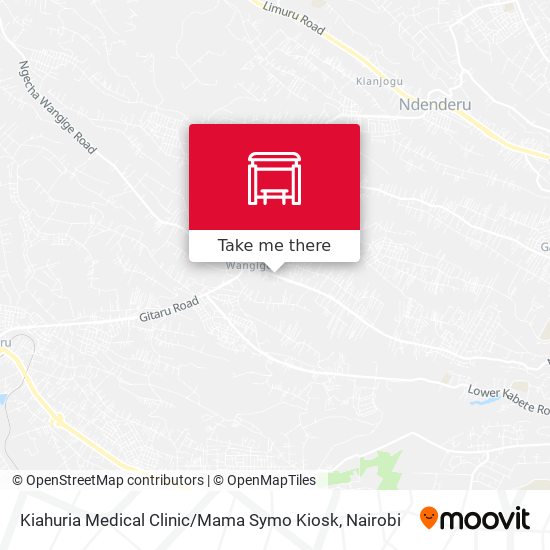 Kiahuria Medical Clinic / Mama Symo Kiosk map