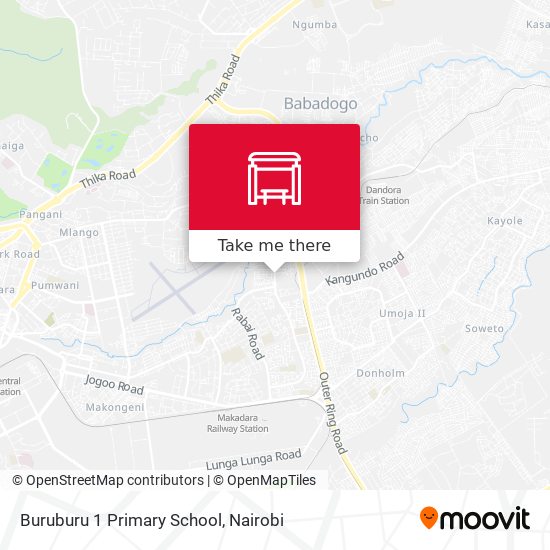 Buruburu 1 Primary School map