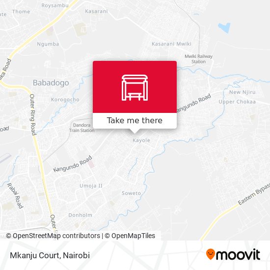 Mkanju Court map