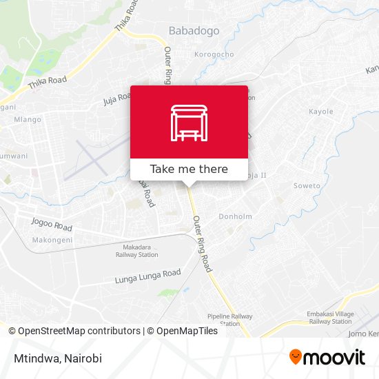 Mtindwa map