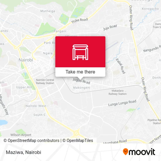 Maziwa map