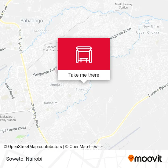 Soweto map