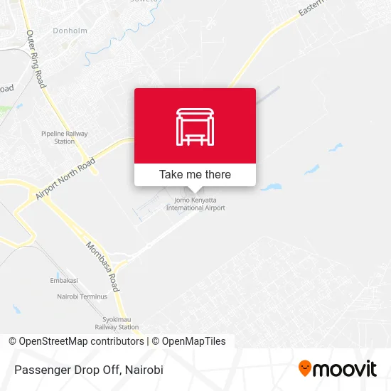 Passenger Drop Off map