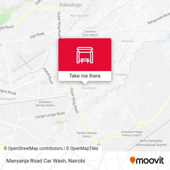 Manyanja Road Car Wash map