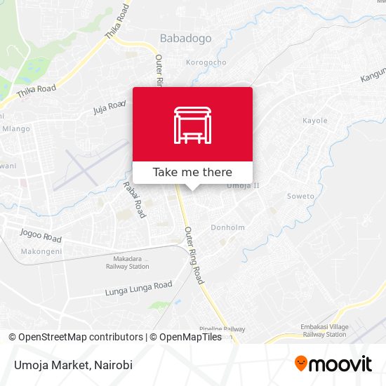 Umoja Market map