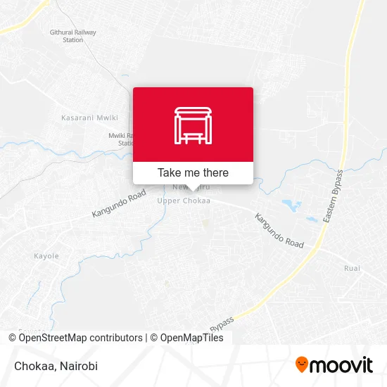 Chokaa map