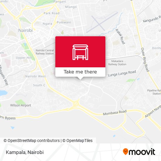 Kampala map