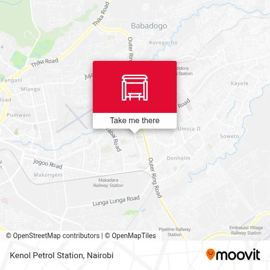 Kenol Petrol Station map