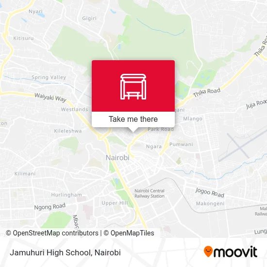 Jamuhuri High School map