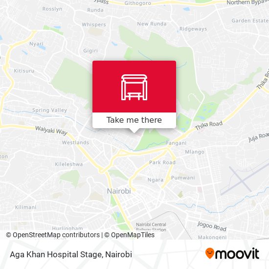 Aga Khan Hospital Stage map