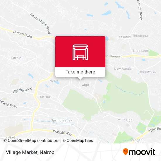 Village Market map