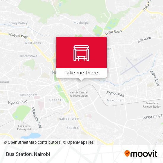 Bus Station map