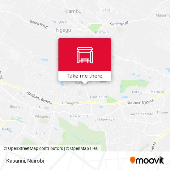 Kasarini map