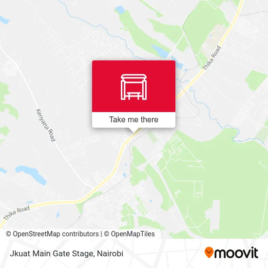 Jkuat Main Gate Stage map