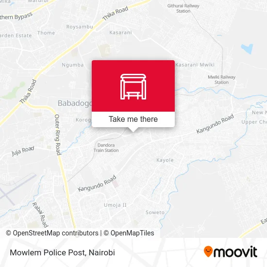 Mowlem Police Post map