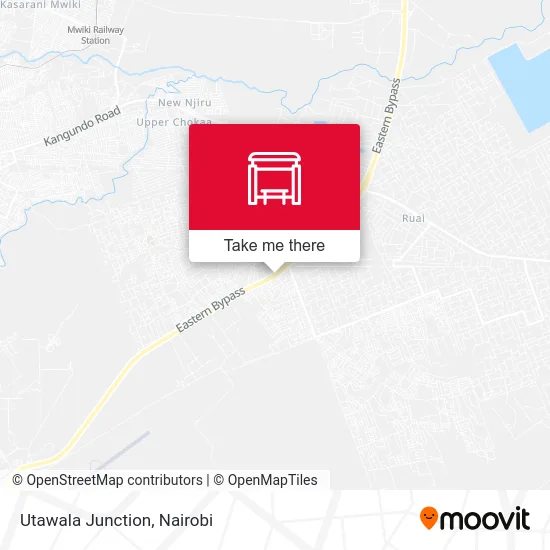 Utawala Junction map