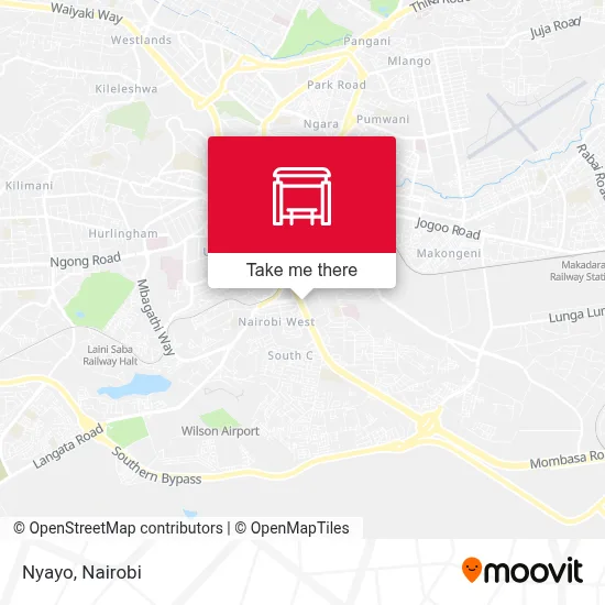 Nyayo map