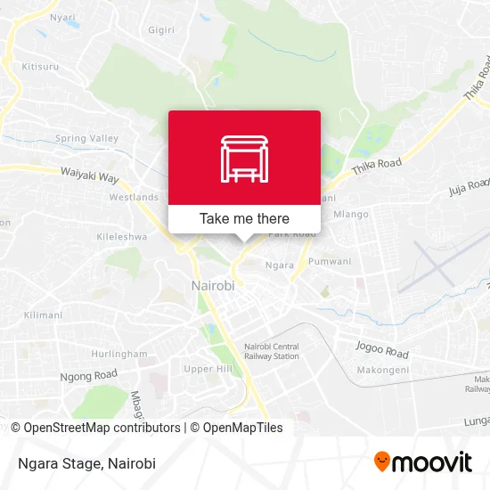 Ngara Stage map