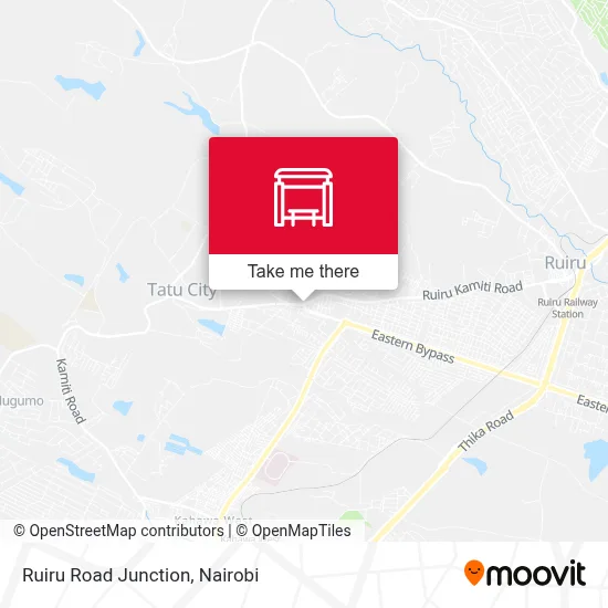 Ruiru Road Junction map