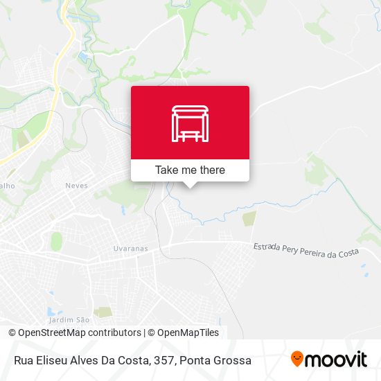 Rua Eliseu Alves Da Costa, 357 map