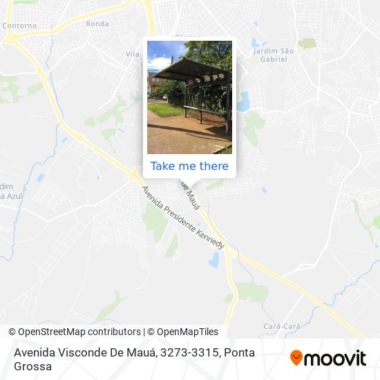 Mapa Avenida Visconde De Mauá, 3273-3315