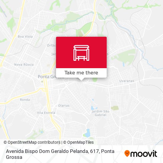 Mapa Avenida Bispo Dom Geraldo Pelanda, 617