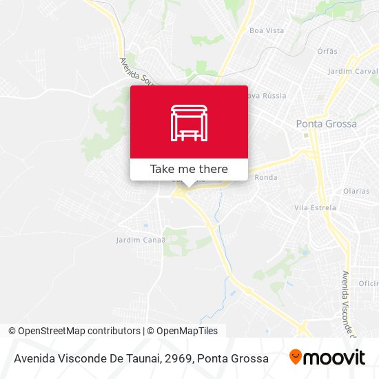 Mapa Avenida Visconde De Taunai, 2969