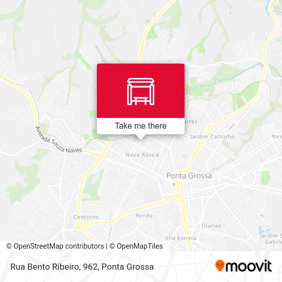 Rua Bento Ribeiro, 962 map