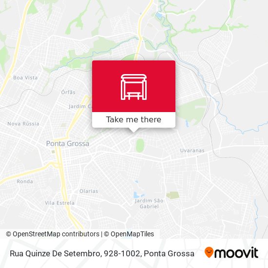 Rua Quinze De Setembro, 928-1002 map