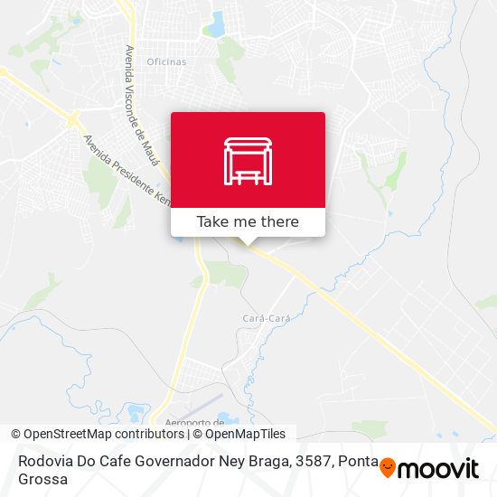 Rodovia Do Cafe Governador Ney Braga, 3587 map