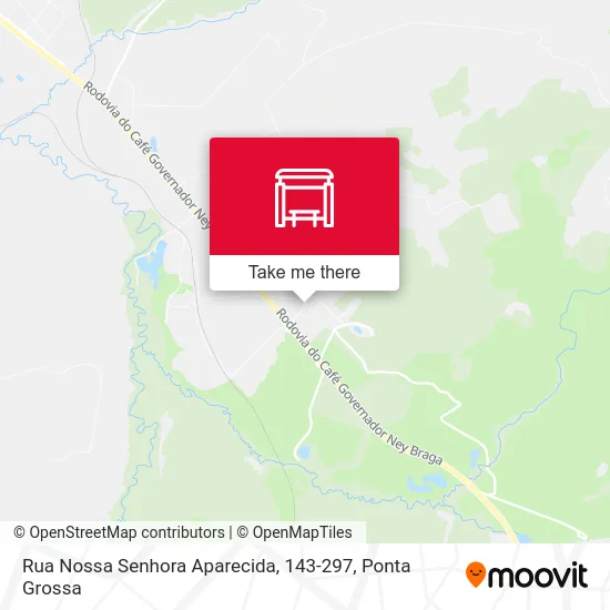 Rua Nossa Senhora Aparecida, 143-297 map