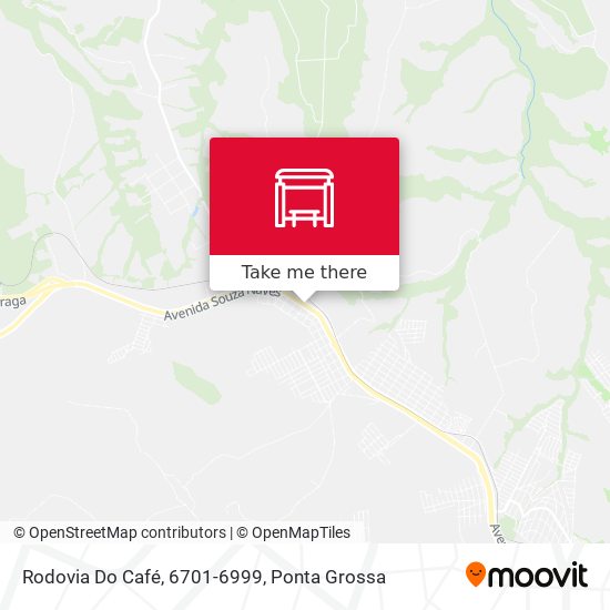 Mapa Rodovia Do Café, 6701-6999