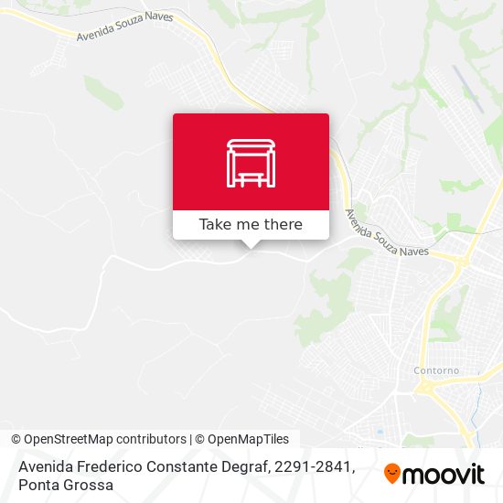 Mapa Avenida Frederico Constante Degraf, 2291-2841