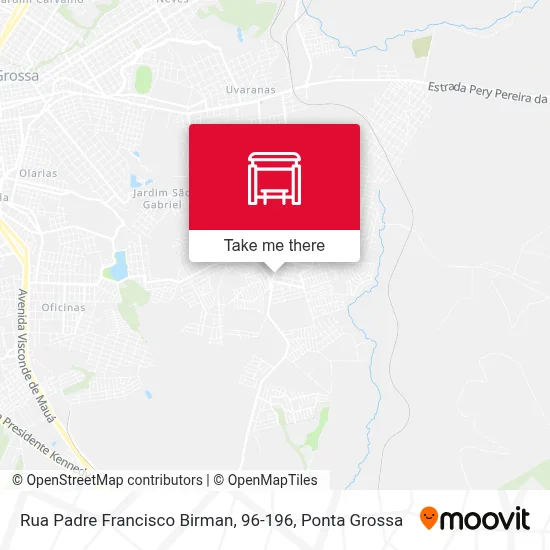Rua Padre Francisco Birman, 96-196 map
