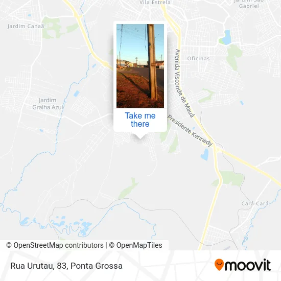 Rua Urutau, 83 map