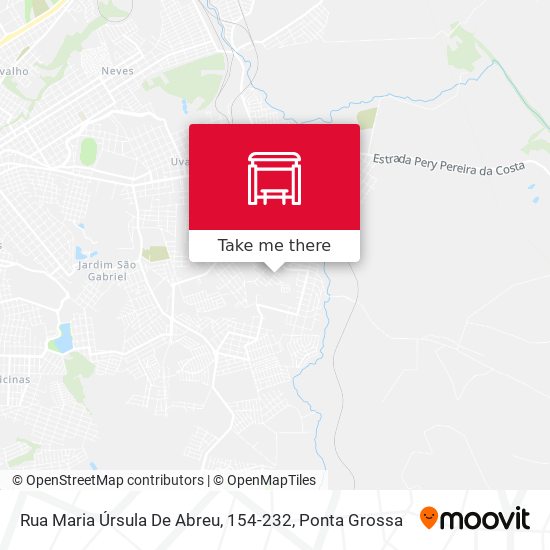 Rua Maria Úrsula De Abreu, 154-232 map