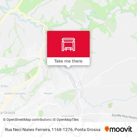 Rua Neci Nunes Ferreira, 1168-1276 map