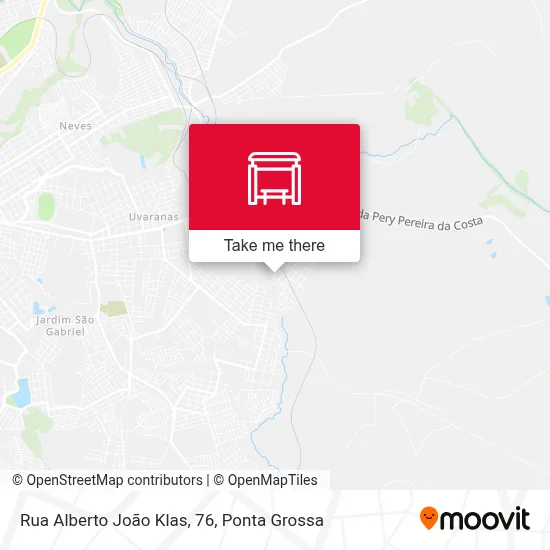 Rua Alberto João Klas, 76 map