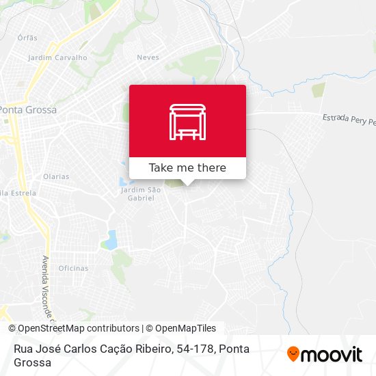 Mapa Rua José Carlos Cação Ribeiro, 54-178