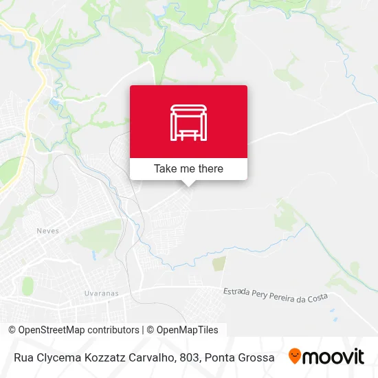 Rua Clycema Kozzatz Carvalho, 803 map