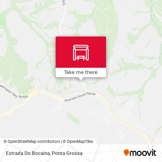Mapa Estrada Do Bocaina