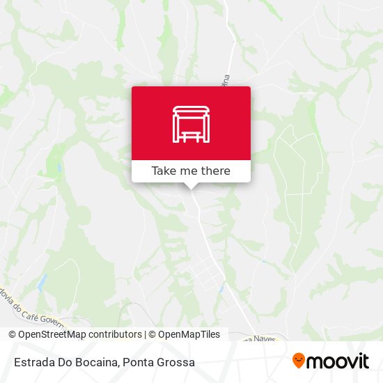 Mapa Estrada Do Bocaina