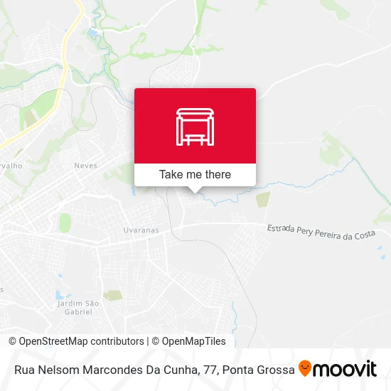 Rua Nelsom Marcondes Da Cunha, 77 map