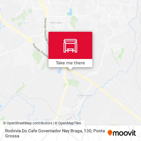 Rodovia Do Cafe Governador Ney Braga, 130 map