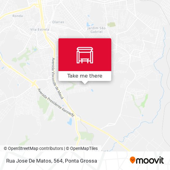 Rua Jose De Matos, 564 map
