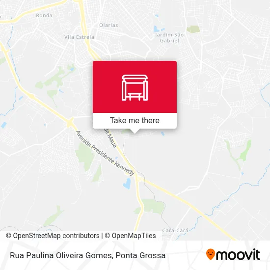 Rua Paulina Oliveira Gomes map